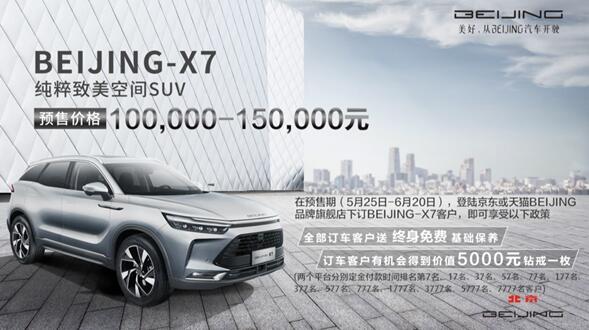 遇见最纯粹的美好 BEIJING-X7“纯粹致美探索日”云端首秀