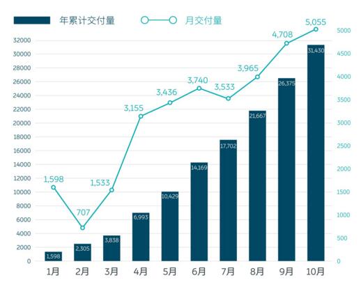 新势力前三强10月销量齐创新高，长江汽车将破产清算