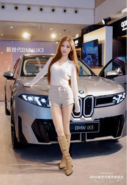 商圈打卡新选择 新世BMW iX3 亮相郑州二七万象城限时体验站